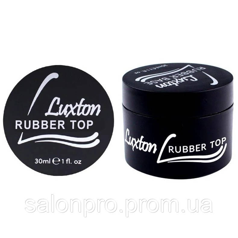 

Luxton Rubber Top - каучуковый топ, верхнее покрытие для гель-лака, 30 мл