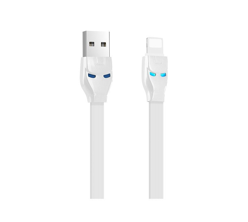 

Кабель Hoco U14 Steel Lightning Cable 1.2 м White, Белый