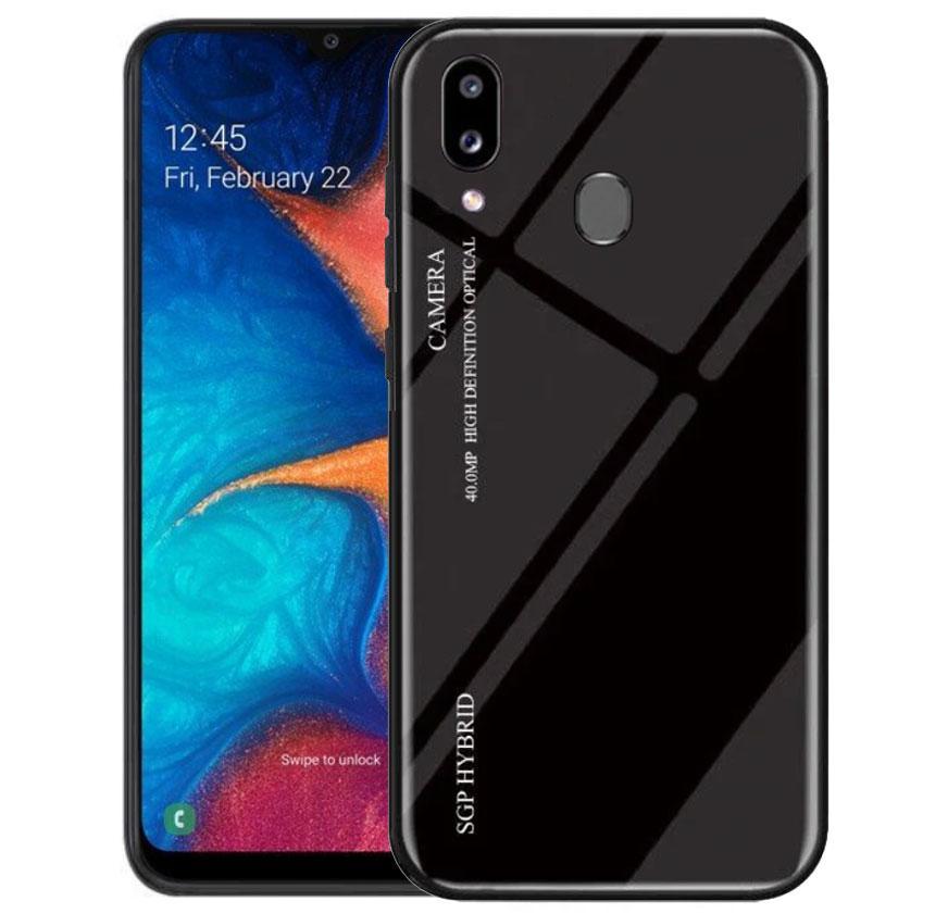 

Чехол-бампер Primolux Gradient Glass для Samsung Galaxy A40 2019 (SM-A405) - Black, Черный