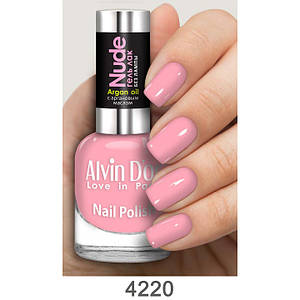 Лак для ногтей *NUDE с Аргановым маслом "Alvin D'or" ADN-4220 ULTRA GEL