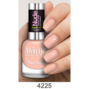 Лак для ногтей *NUDE с Аргановым маслом "Alvin D'or" ADN-4225 ULTRA GEL