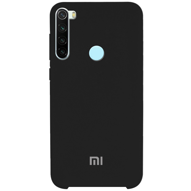 

Чехол Silicone case для Xiaomi Redmi Note 8, Черный / black