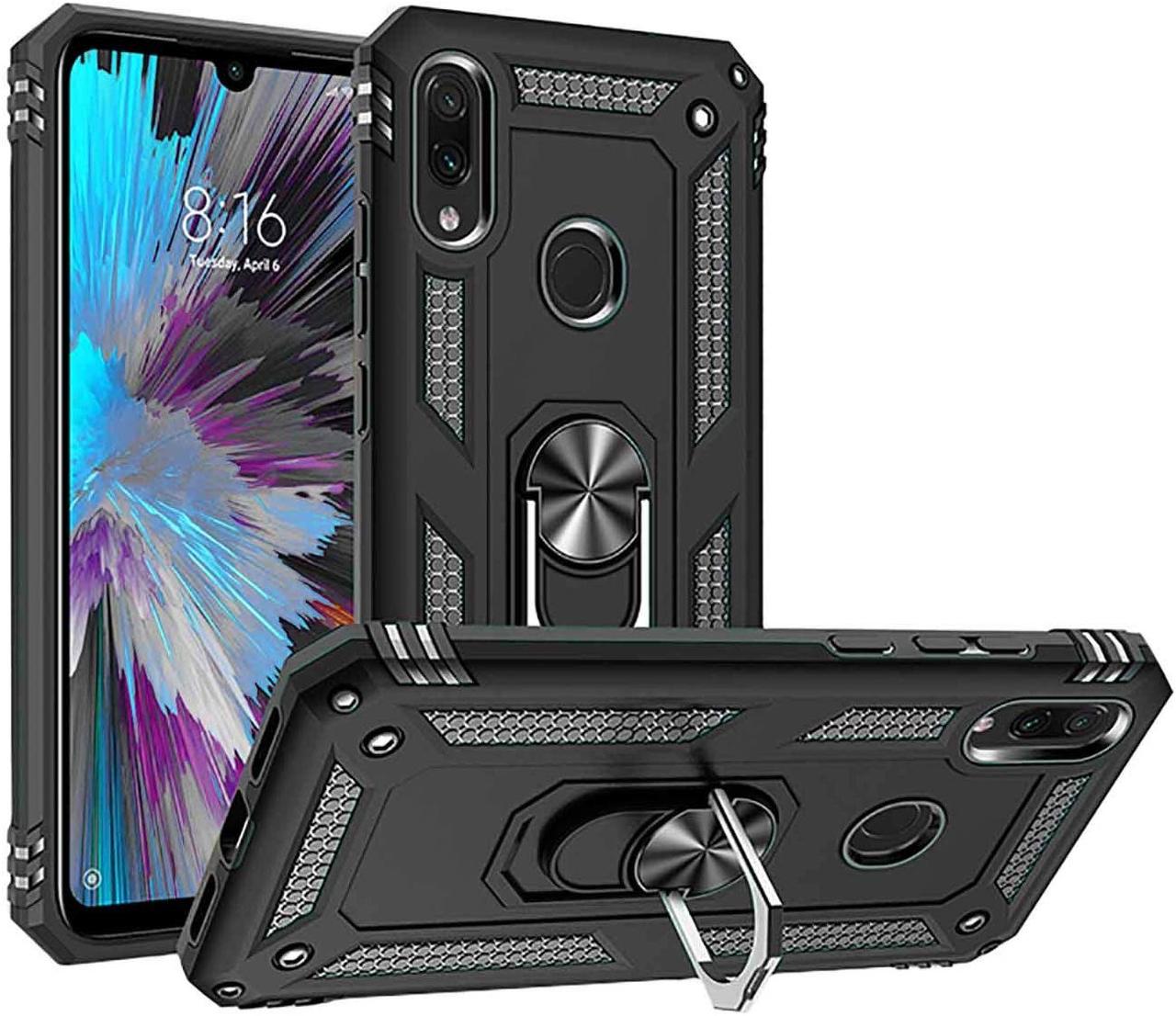 

Чехол Shield для Xiaomi Redmi Note 7 бронированный бампер Броня Black