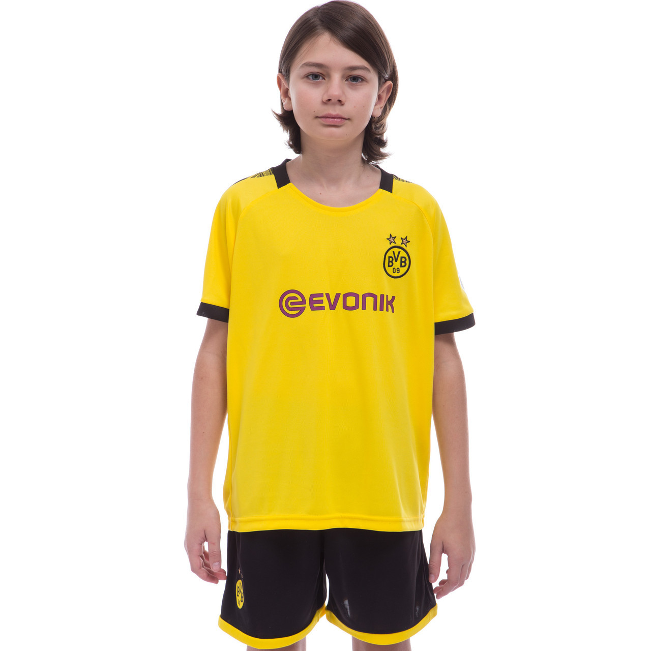 

Форма футбольная детская BORUSSIA DORTMUND Боруссия Zelart домашняя 0990 S (22) рост 120-125 см