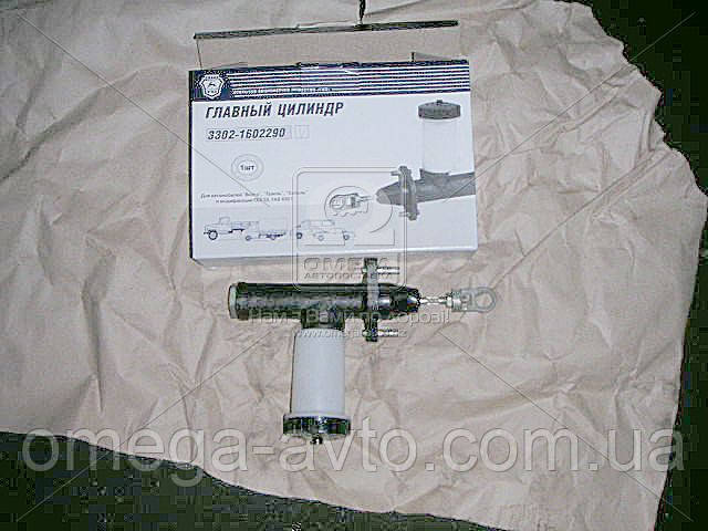 

Цилиндр сцепления главный ГАЗ 3302, ГАЗель (ГАЗ). 3302-1602290