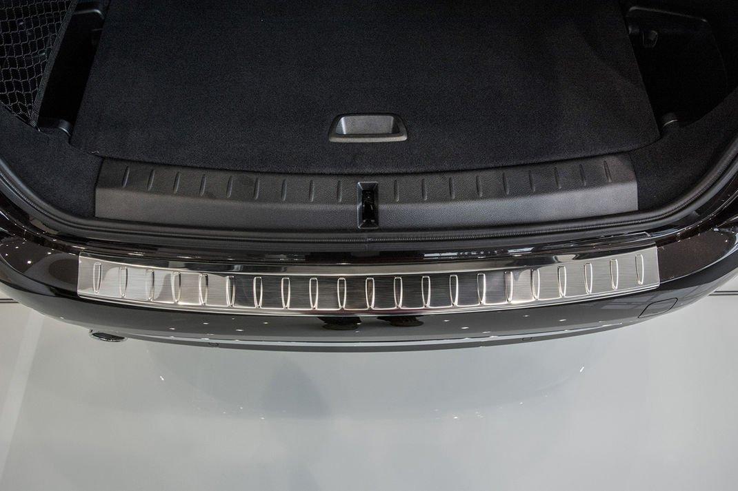 Захисна накладка на задній бампер для BMW 2-series F46 Grand Tourer 2014> /нерж.сталь/, фото 3
