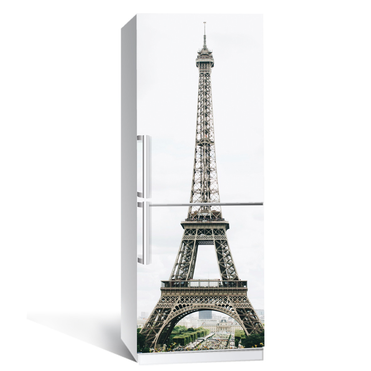 

Наклейка на холодильник Zatarga "Символ Парижа" 650х2000мм разные цвета виниловая 3Д наклейка декор на кухню