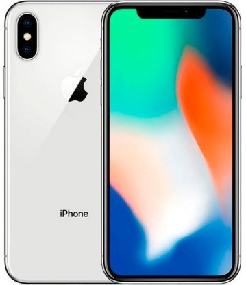 

Смартфон Apple iPhone X 64GB Silver, Гарантия 12 мес. Refurbished, Серебристый