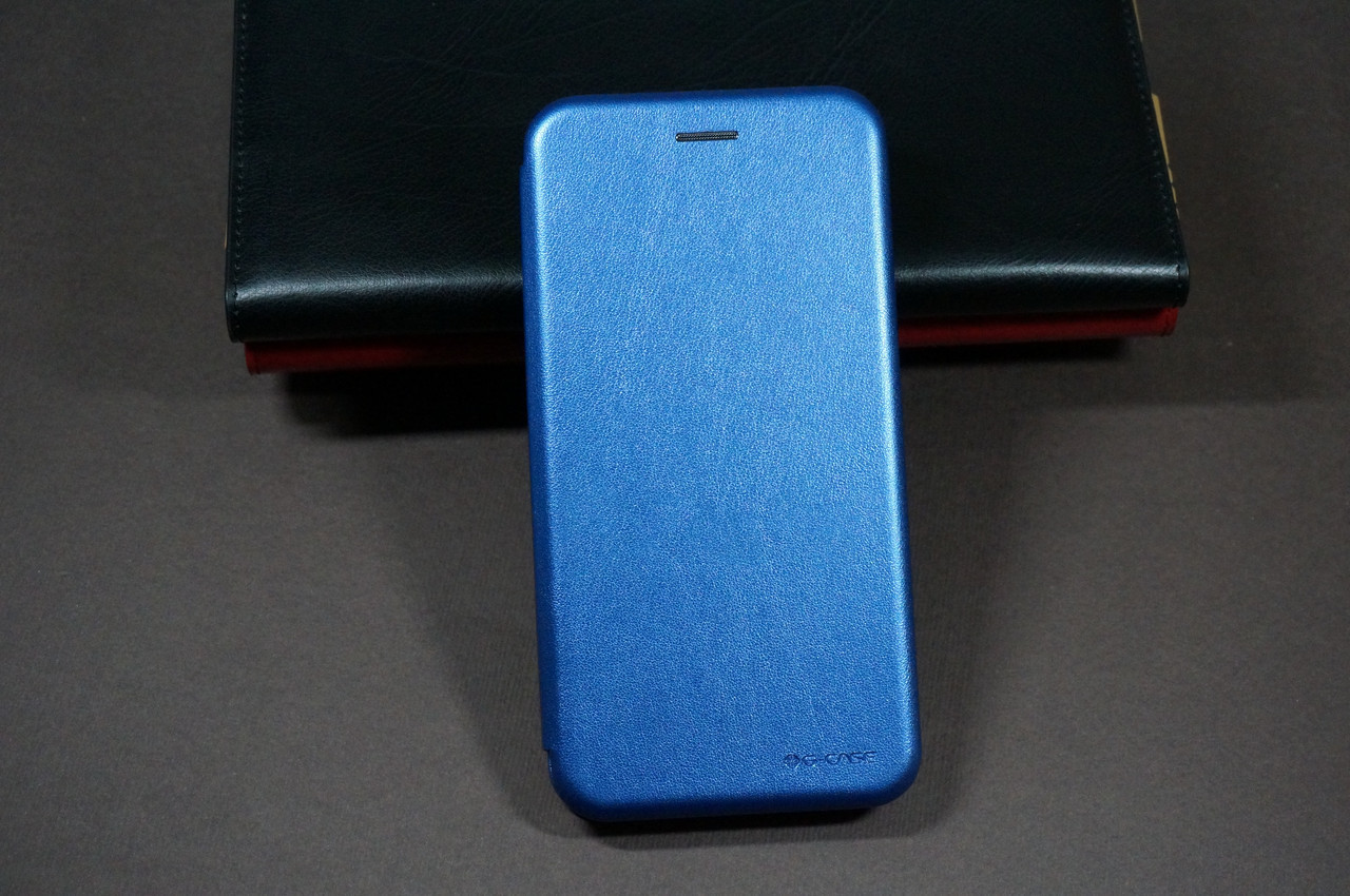 

Чехол книжка для Samsung Galaxy A50s A507 ( Самсунг ) цвет синий (Blue)