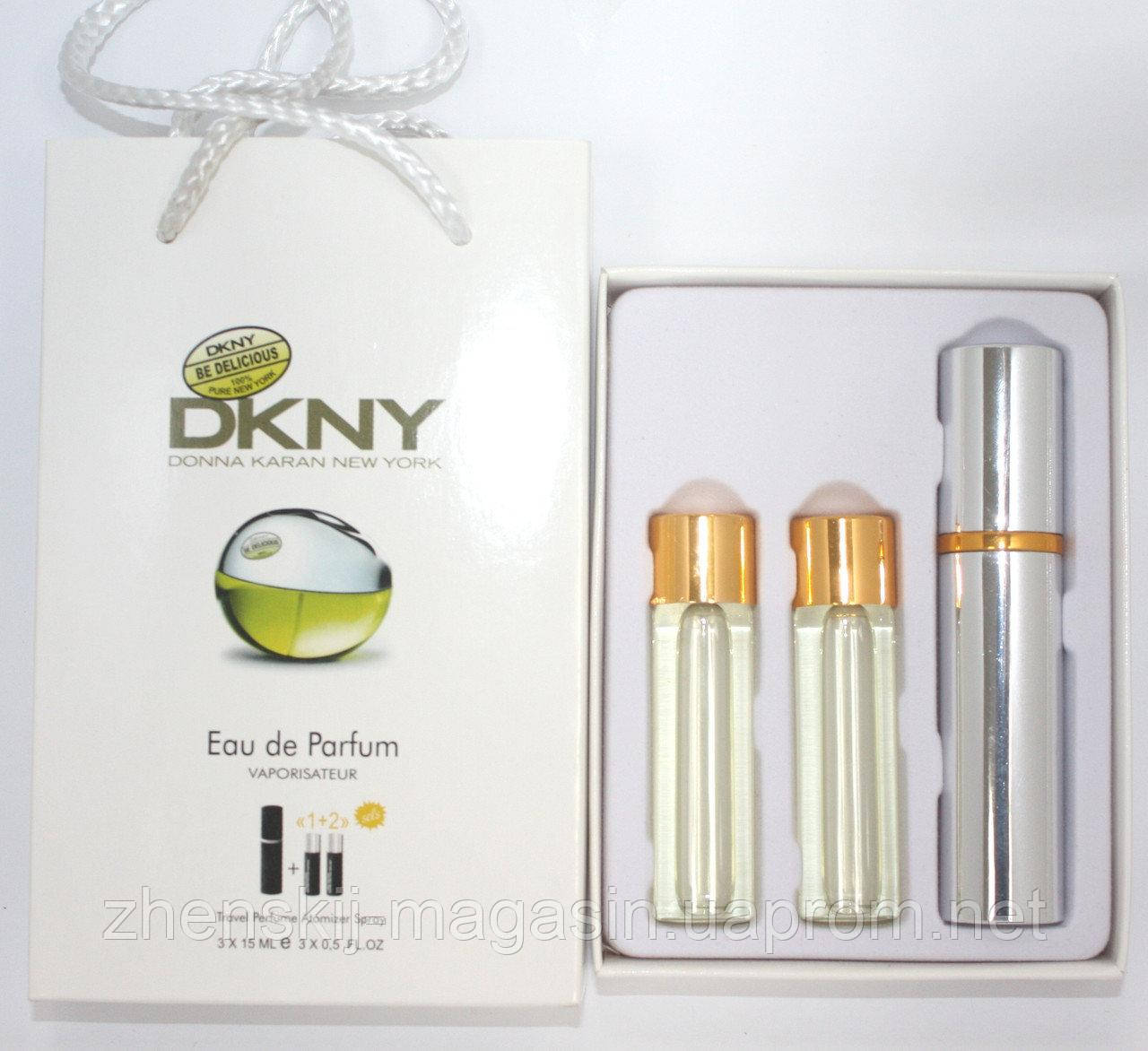 

DKNY Be Delicious edt 3x15ml - Trio Bag