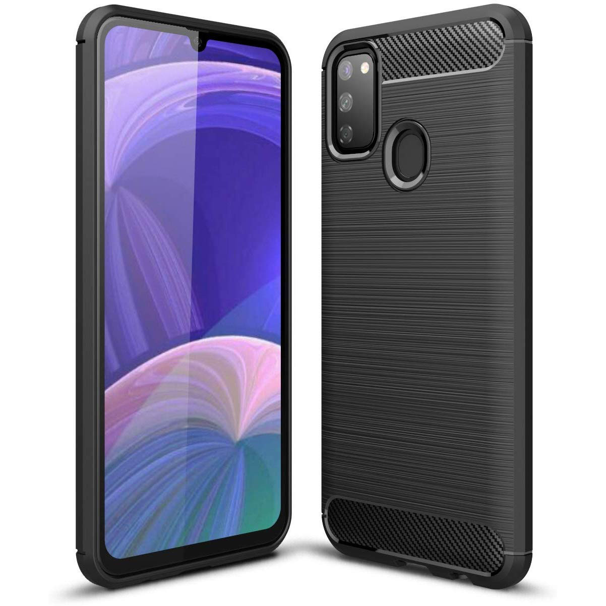 

TPU чехол Slim Series для Samsung Galaxy M30s / M21, Черный