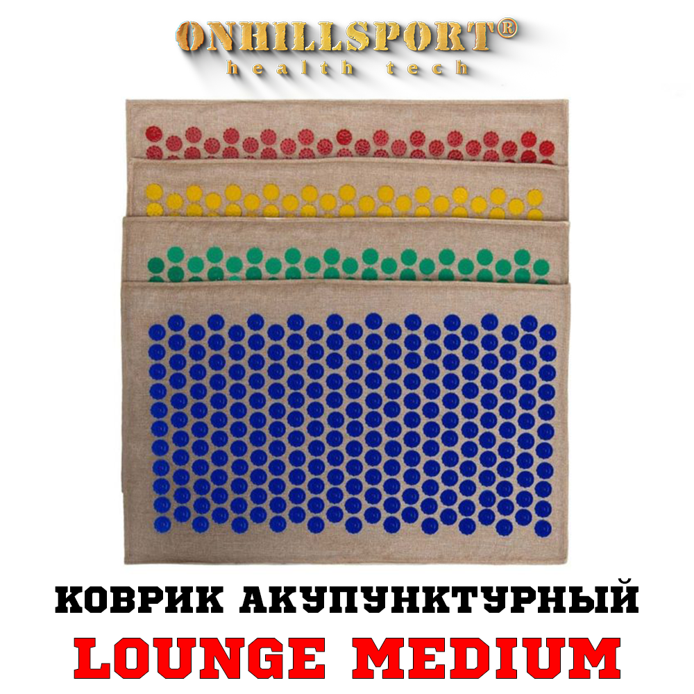 Коврик акупунктурный Lounge medium (68х42см)