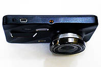 Автомобільний відеореєстратор DVR A10 4 "Full HD відео реєстратор з виносною камерою заднього виду, фото 5