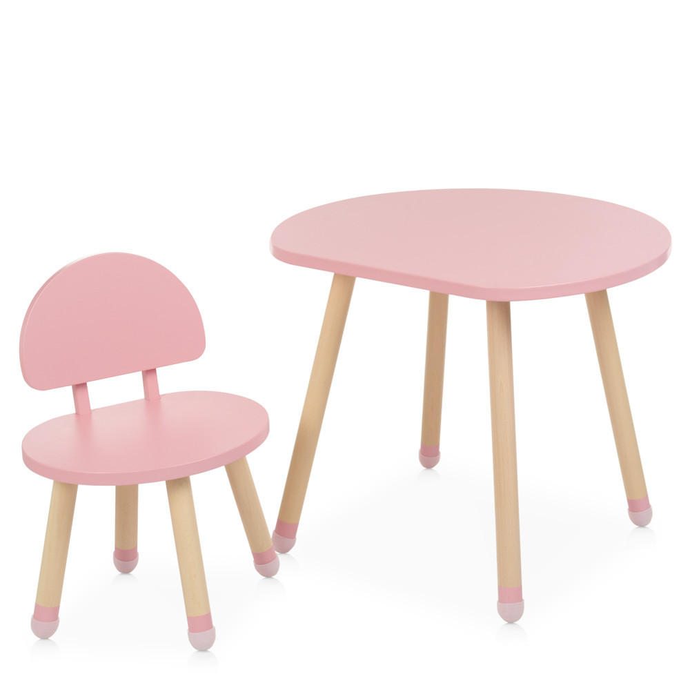 

Детский столик со стульчиком Bambi Mushroom M 4254 pink