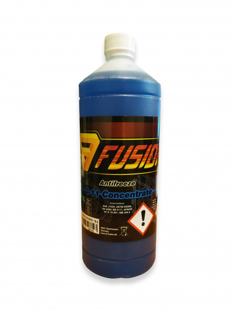 

Антифриз-концетрат FUSION ANTIFREEZE G-11 CONCENTRATE (-80°C) синій 5л, Синий