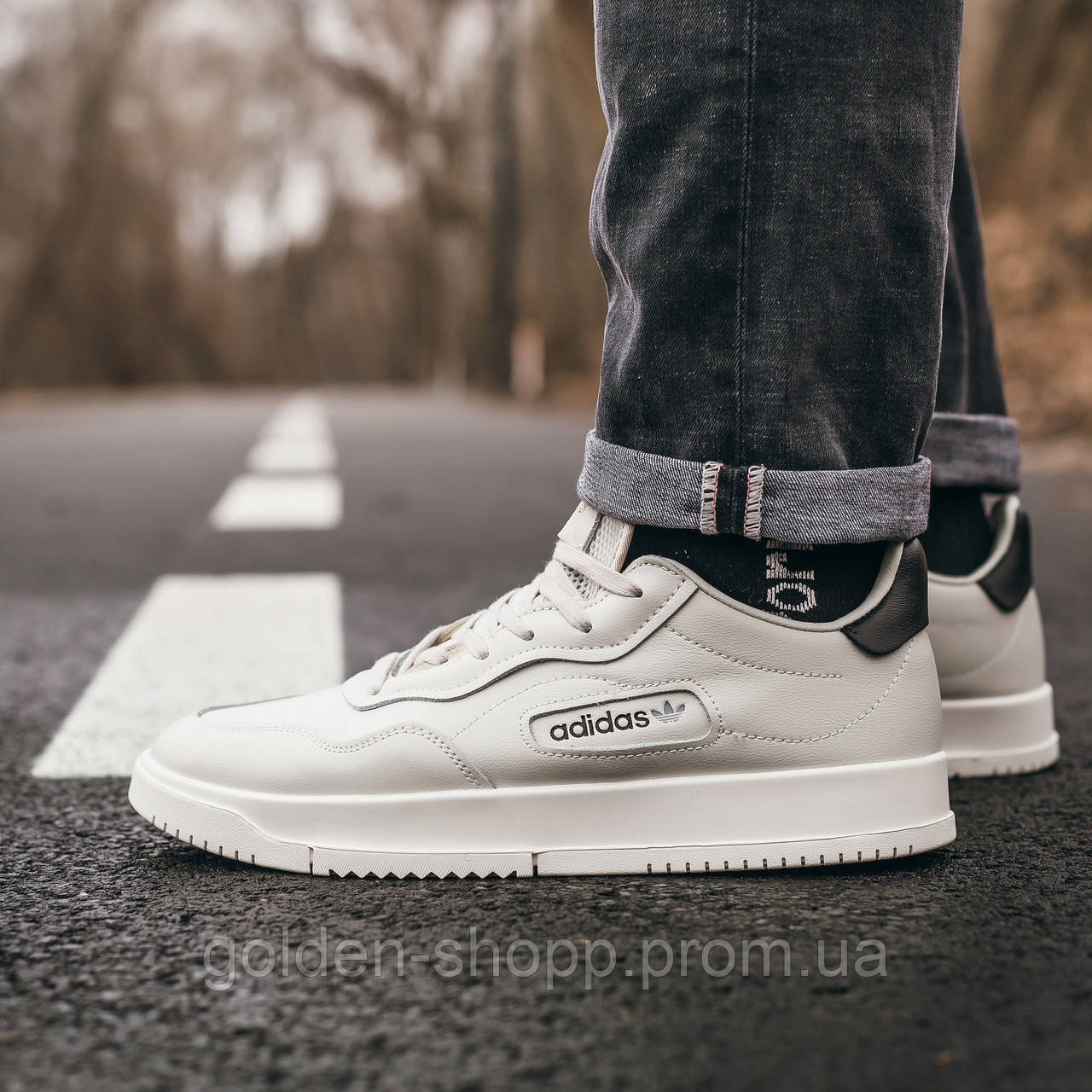

Мужские кроссовки Adidas SC Primiera White Milk, Белый