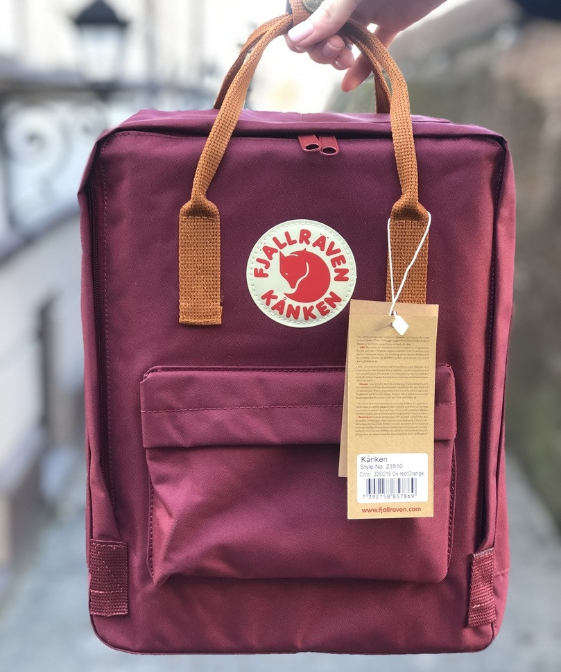 fjallraven kanken bordo