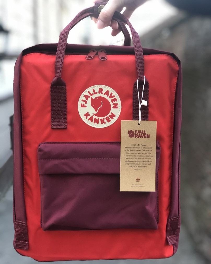 fjallraven kanken bordo