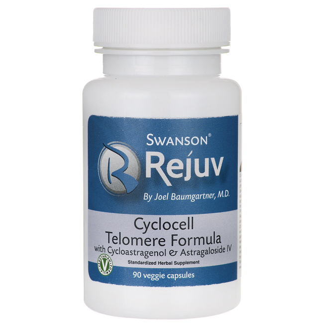 

Теломер формула, Cyclocell Telomere Formula, Swanson, 90 капсул