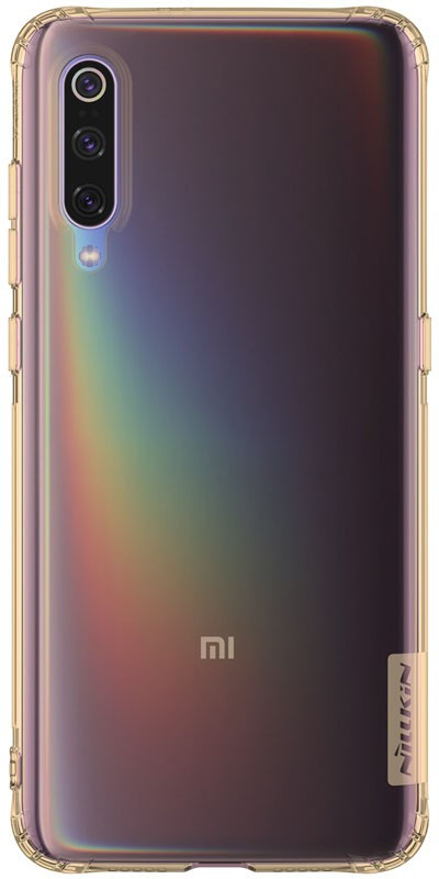 

Чехол-накладка Nillkin TPU Nature Case Xiaomi Mi 9 Brown, Прозрачный