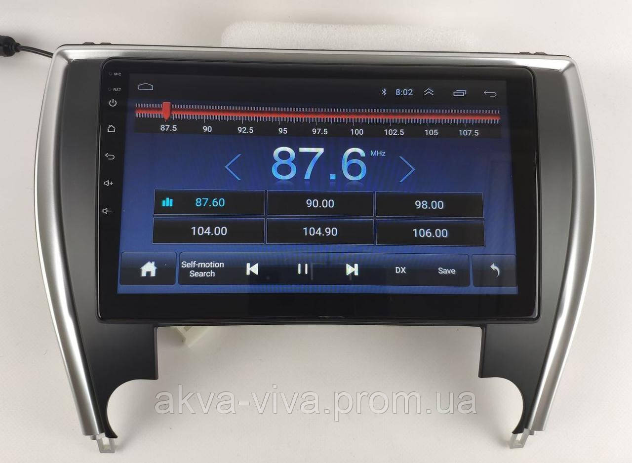 Штатная автомагнитола Toyota Camry 50 2015-2016 на Android с хорошей звуковой настройкой (М-ТК55-10)