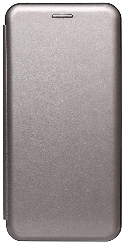 

Чехол-книжка TOTO Book Rounded Leather Case Huawei P Smart 2019 Gray, Серебристый