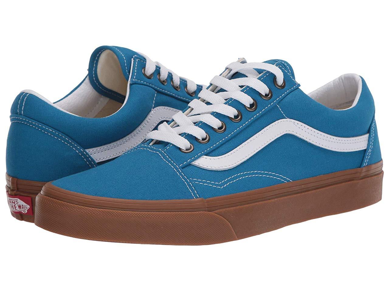 

Кроссовки/Кеды (Оригинал) Vans Old Skool™ (Gum) Mediterranean Blue/True White