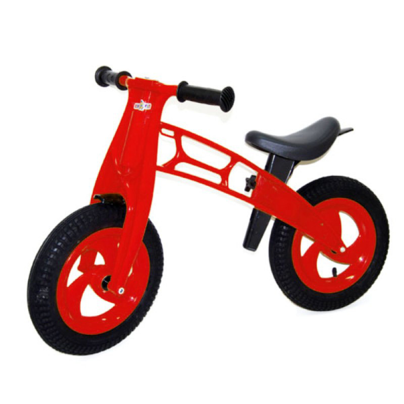 

Велобег 12", EVA колеса КРАСНЫЙ (Cross bike), 11-016КР