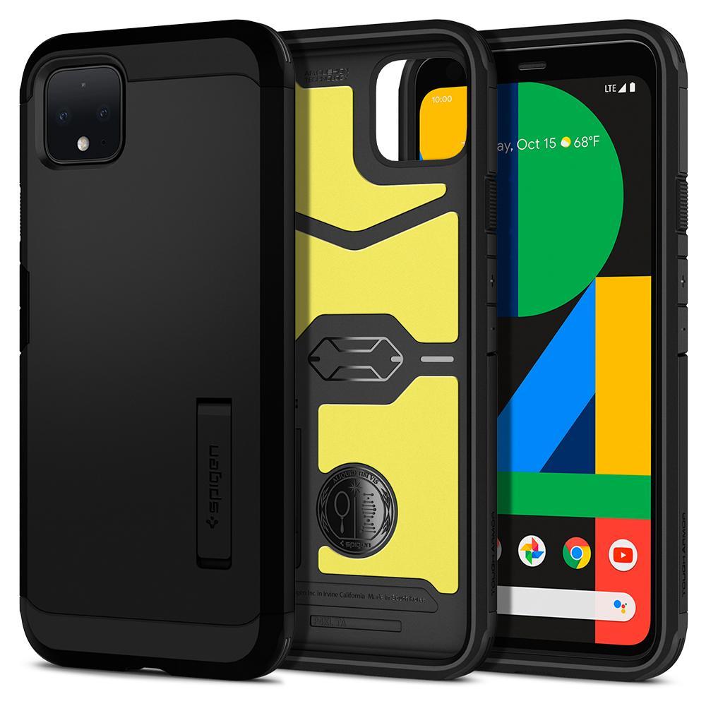 

Чехол Spigen для Google Pixel 4 Tough Armor, XP Black (F26CS27572)