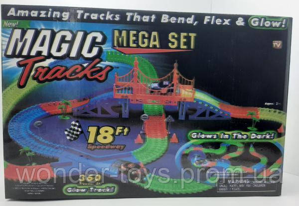 

Трек Magic Track, 360дет., свет., машинка, в кор. 38*24*10см