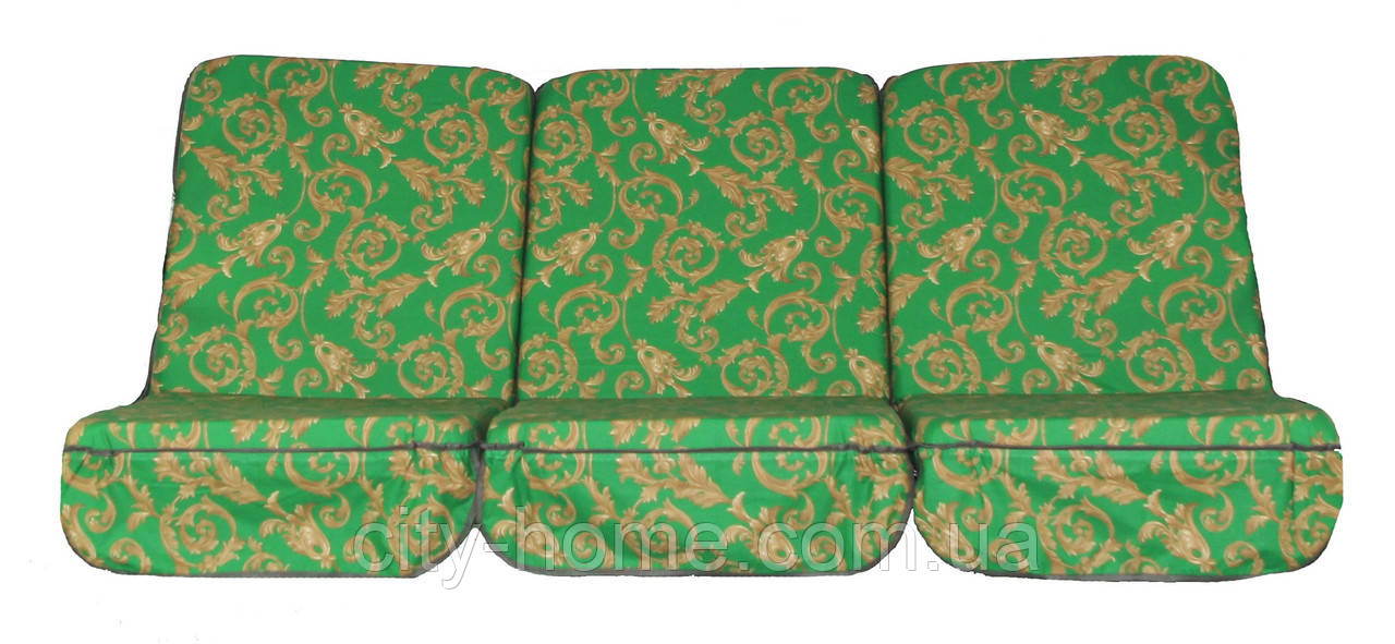 Комплект поролоновых подушек для садовой качели 168 см (001)