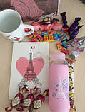 Оригинальный подарок девушке Валентинка Париж (розовая), фото 4