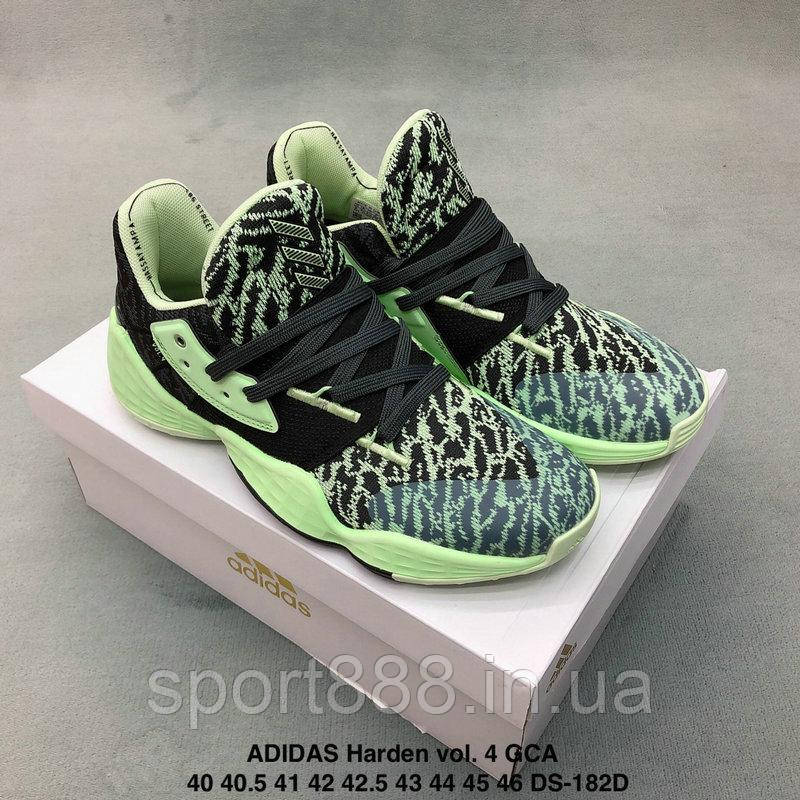 

Adidas Harden Vol. 4 Green мужские кроссовки