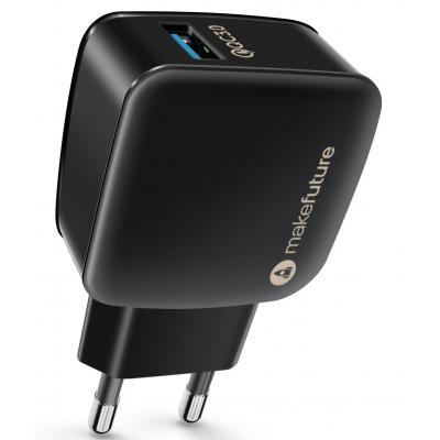 

Зарядное устройство MakeFuture 1 USB (3A) Quick Charge Black (MCW-11BK)