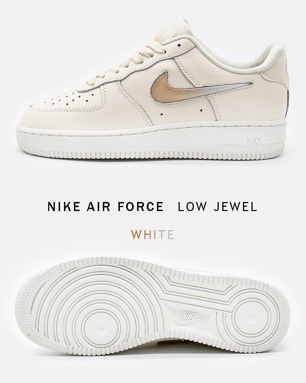 air force 1 jewel white