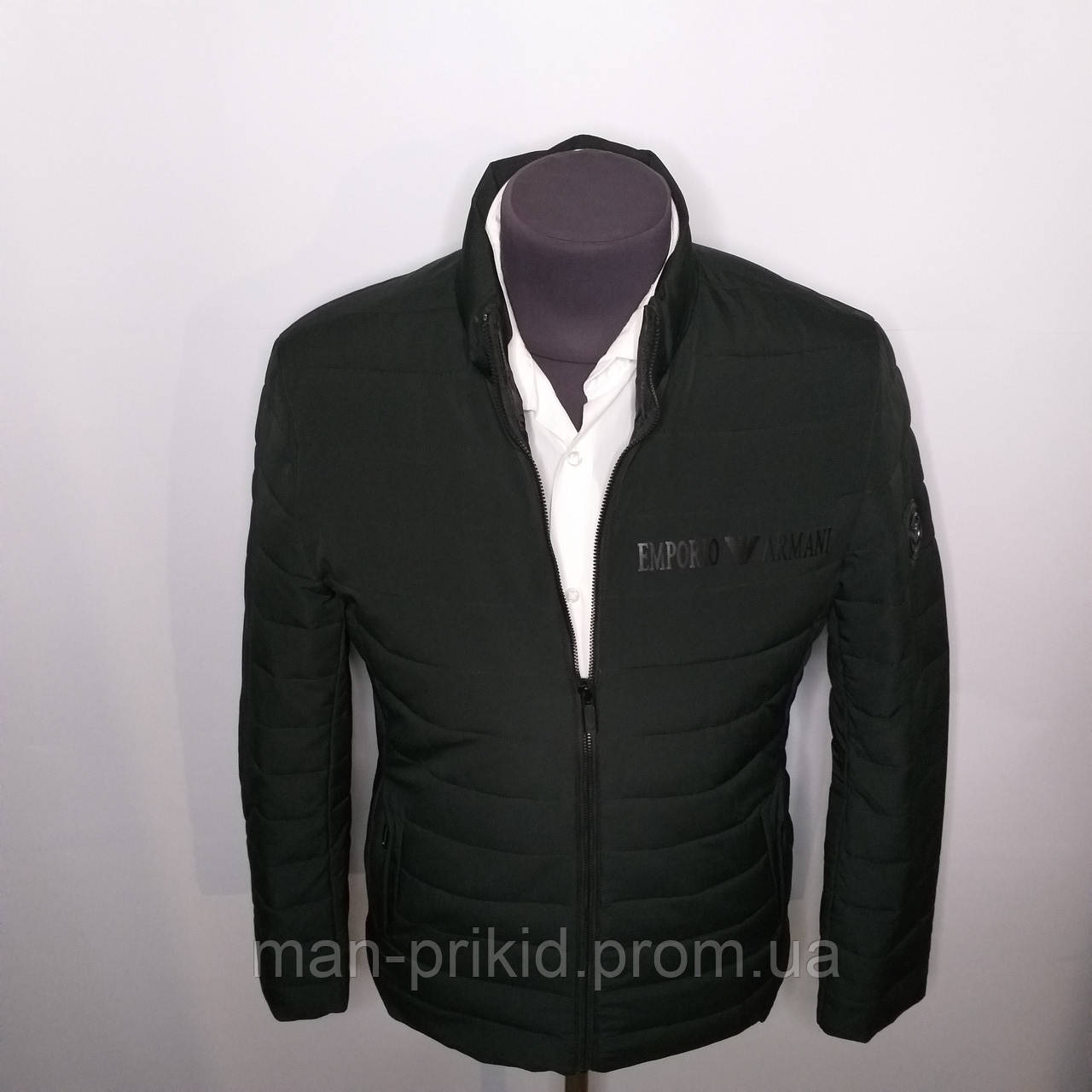 

Куртка мужская демисезонная зелёная Imperio Armani