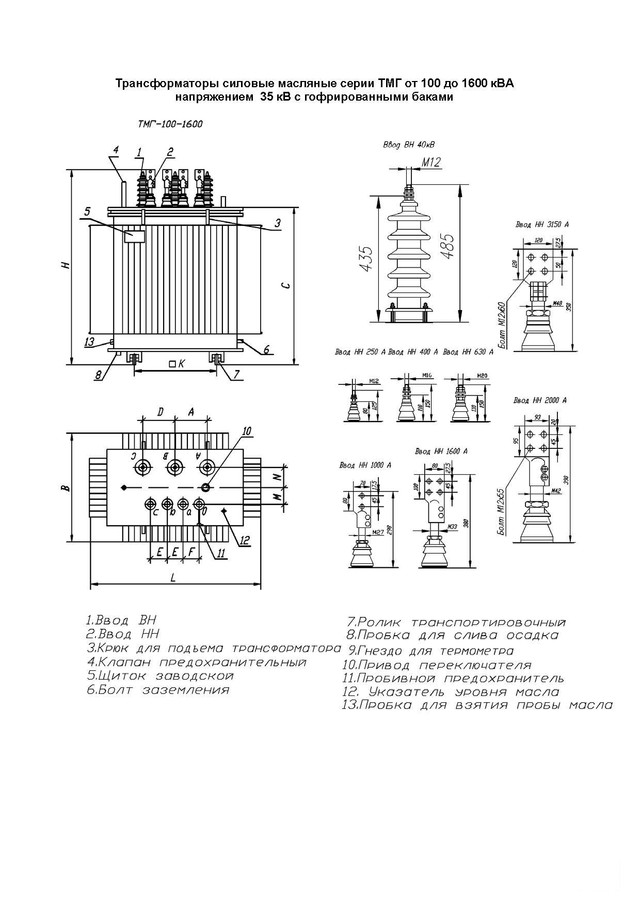 Купить Трансформатор 250 6