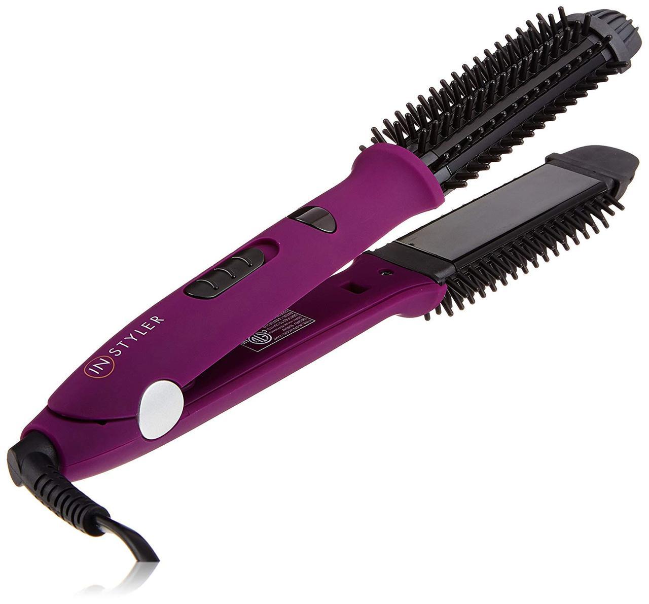 

Расческа-выпрямитель 2 в 1 InStyler Ionic Styler Pro Violet