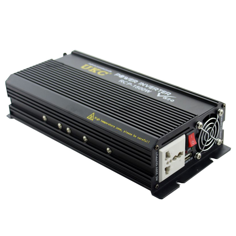 

Преобразователь напряжения UKC AC/DC RCP 1500W Professional 12-220V Black