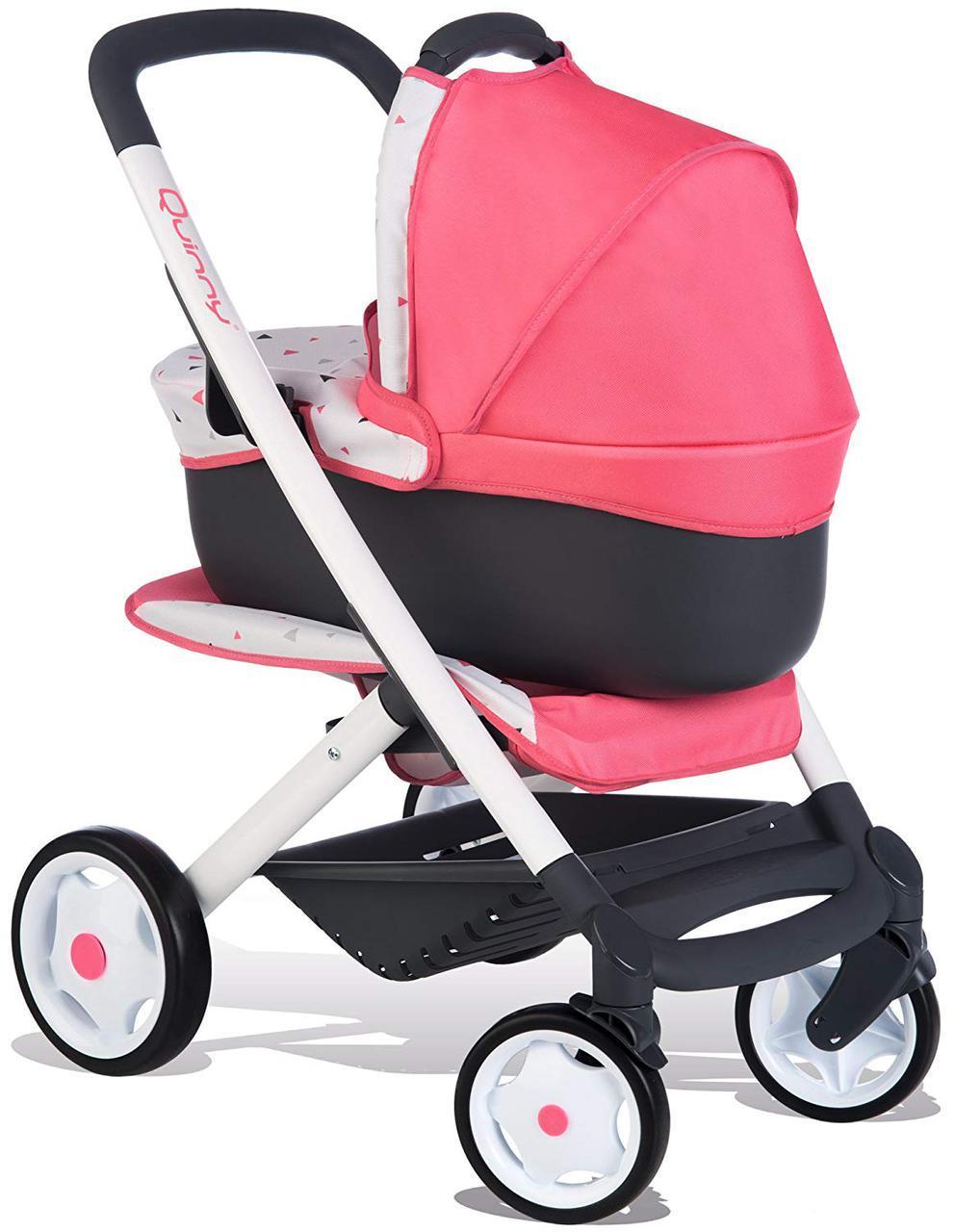 

Коляска трансформер для кукол 3 в 1 Smoby Toys Maxi-Cosi Quinny 253198 игрушечная детская игровая для детей