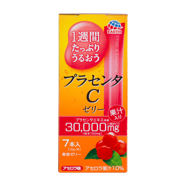 Питна плацента у формі желе зі смаком ацероли Otsuka Placenta C Jelly Acerola (на 7 днів) 70g