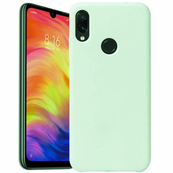 

Матовый чехол накладка Silicone Matted для Xiaomi Redmi Note 7 бирюзовый