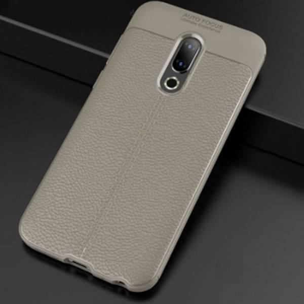 

Чехол накладка Auto Focus для Meizu 16th Plus серый