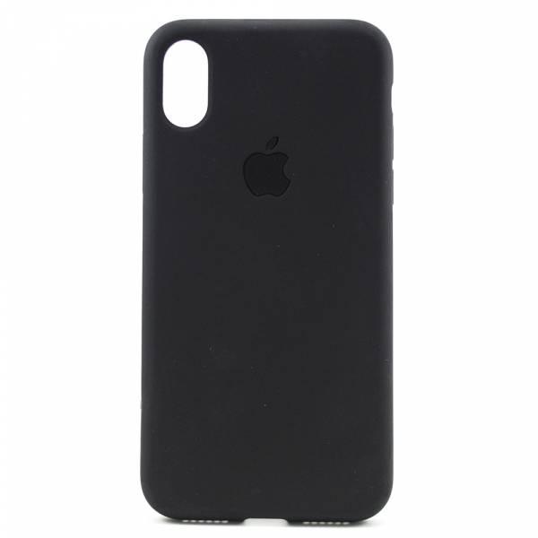 

Чехол-накладка New Silicone Case для Apple iPhone X / XS черный