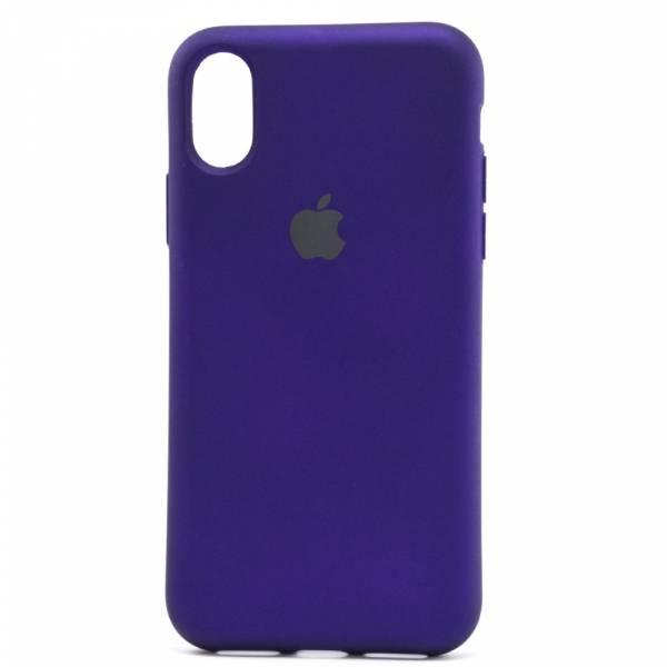 

Чехол-накладка New Silicone Case для Apple iPhone XS Max фиолетовый