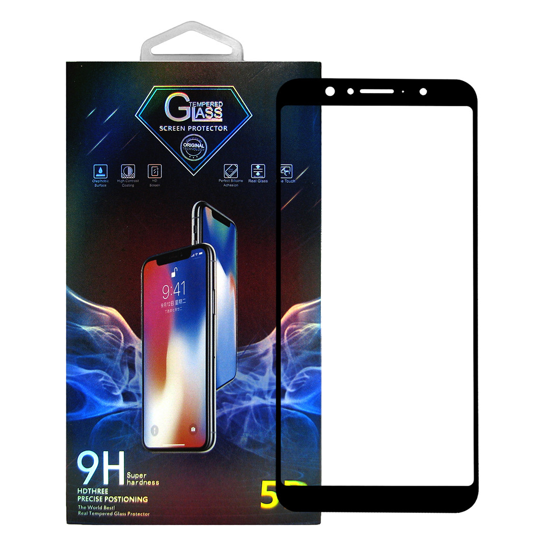 

Защитное стекло Premium Glass 5D Full Glue для Asus ZB601KL / ZB602KL Zenfone Max Pro M1 Black, Черный