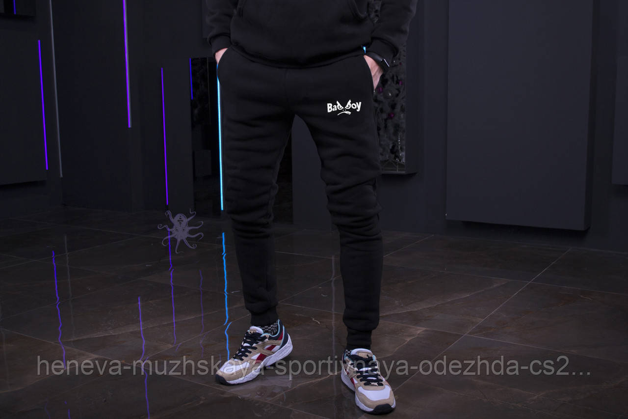 

Мужские спортивные штаны Bad Boy (Весна/Лето/Осень), Черный