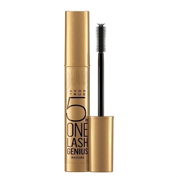 

Тушь 5 в 1 Avon Avon True 5 in One Lash Genius Mascara (blackest black/ чорная)