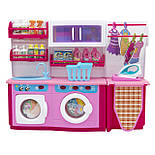 Игровой набор - кукольная прачечная "Родной Дом", 37*11,5*28,5 см, розовый, пластик (2802S), фото 2