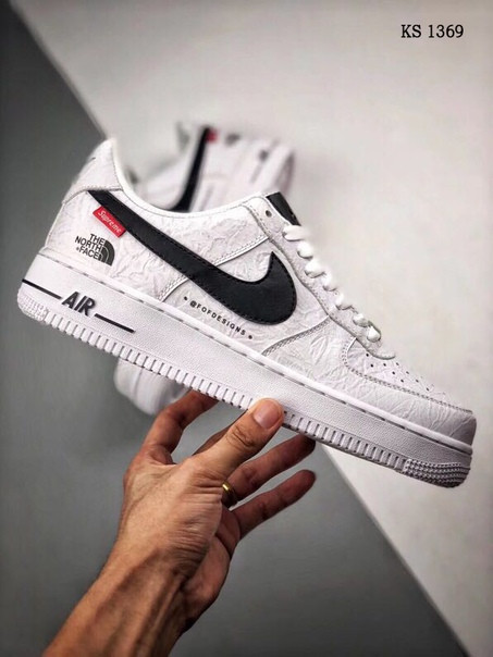 air force 1 x supreme x the north face